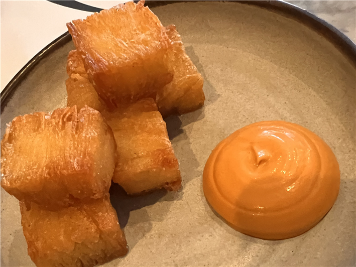 potato and aioli side dish